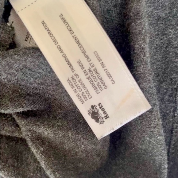 Gray V-Neck Women's Top - Picture 7 of 7